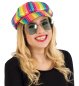 Preview: Mütze Regenbogen Paillettenmütze Kappe Sommer Hippie