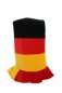 Preview: Zylinder "FAN" Deutschland Partyhut Fahne Plüschhut