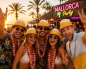 Preview: Bier Partyhut Trilby im Fedora Style – Lustiger Mallorca & Festival Hut