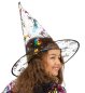 Preview: Funkelhexe 2-tlg. Hexenkostüm Hexenkleid und Hexenhut Halloween Tüllrock