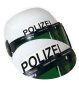 Preview: Polizeihelm mit Visier Kinder Spielhelm Rollenspiel Einsatzhelm