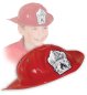 Preview: Feuerwehrhelm rot Helme Kinder Accessoires Rollenspiel Theater Feuerwehrmann
