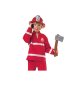 Preview: Feuerwehrhelm rot Helme Kinder Accessoires Rollenspiel Theater Feuerwehrmann