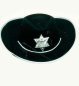 Preview: Cowboyhut, Größe 57 cm, rot, braun, schwarz, Sheriff, Western, Karneval,