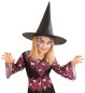 Preview: Hexenhut klein in schwarz, schlicht gehalten, Kopfbedeckung, Zauberer, Hexe
