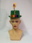 Preview: Hütchen mit Blume, sortierte Farben, Gr. 44 cm, Karneval, Mottoparty, Accessoire