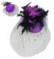 Preview: Fascinator Chic, sortierte Designs, Fascinator, Minihut, Karneval, Accessoire