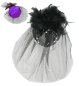 Preview: Fascinator Chic, sortierte Designs, Fascinator, Minihut, Karneval, Accessoire