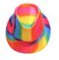 Preview: Trilby Bunt Sommerhut Reggae Hippie Hut Partyhut Pride 70er Jahre