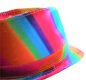Preview: Trilby Bunt Sommerhut Reggae Hippie Hut Partyhut Pride 70er Jahre