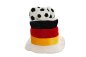 Preview: Fußballhut "FAN" Deutschland, Fahne, Fußball, Plüschhut