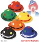 Preview: Mini-Melone, sortierte Farben, mit Punkten, Gr. 43 cm, Karneval, Mottoparty, Accessoire