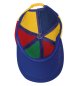 Preview: KarnevalsTeufel Basecap mit Propeller Bunte Mütze Cappy Schirmmütze