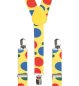 Preview: Hosenträger "Clown" gepunktet Accessoire
