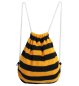 Preview: Turnbeutel Biene Hummel Rucksack Accessoire Beutel Zubehör für Kostüme Sammelbeutel