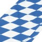 Mobile Preview: Schal Bayernraute Fein-Jersey Volksfest blau weiß Wiesn Bierschal