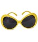 Preview: Bienen-Brille, gelb, Sonnenbrille
