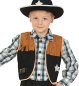 Preview: Kostüm Set Kinder Sheriff 5tlg. Weste Hose Hut Coltgürtel Pistole