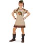 Preview: Kinderkostüm Indianerin Lani Kleid mit Stirnband Wilder Westen Ureinwohner Amerika Gr 104 - 128