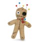 Preview: Voodoo-Puppe, Anstecker – Dekoratives Accessoire | ca. 12,5 cm Mystik