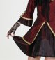 Preview: Spitzenhandschuhe mit Halben Fingern in Schwarz Halloween Karneval Accessoire