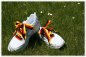 Preview: Schnürsenkel "FAN" Deutschland Fanartikel schwarz-rot-gold