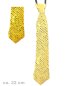 Preview: Silvesterkrawatte, gold und silber sortiert, ca. 32 cm, Party, Silvester, Karneval