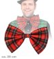 Preview: Schleife Mc Check, Karneval, Mottoparty, Accessoire, Fasching