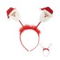 Preview: Nikolaus Haarreif Weihnachtshaarreif Wackelnder Weihnachtsmann Accessoire Weihnachten Advent