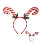 Preview: Weihnachtlicher Haarreif mit Zuckerstangen Weihnachten Haarschmuck Advent Heiligabend Party