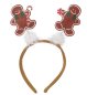 Preview: Haarreif Lebkuchenmann Haarschmuck Advent Party Weihnachtsfeier Lebkuchen Motiv Gingerbread Weihnachtshaarreif