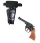 Preview: Zubehör Set für Cowboys Pistole u. Holster mit Cowboydesign für Kinder