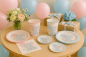 Preview: Baby Shower Deko Elefant Rosa & Blau Einweggeschirr zur Auswahl
