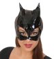 Preview: Maske, "Katzenlady", für Erwachsene, Latexmaske, Katzenmaske, Halloween, Karneval, Mottoparty