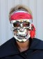 Preview: Piratenmaske, sortierte Farben, Halloween, Karneval, Mottoparty, Pirat