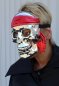 Preview: Piratenmaske, sortierte Farben, Halloween, Karneval, Mottoparty, Pirat