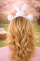 Preview: Hasenohren_Kinder_weiss_rosa