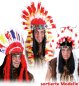 Preview: Indianer Kopfschmuck, sortierte Modelle, Indianer, Karneval, Accessoire