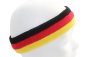 Preview: Stirnband "FAN" Deutschland Fanartikel Schweißstirnband