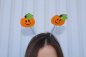 Preview: Halloween Happy Wabbles Haarreif, Kürbis, Haarreif, Karneval