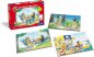 Preview: Der kleine Rabe Socke Kinderpuzzle, 3 Puzzles á 49 Teile