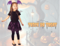 Preview: Halloween Kostüm Set: Fledermaus Haarreif & Tüllrock - Schwarz/Lila - Größe 104/116 - Perfekt für Mädchen - Spooky Bat Outfit