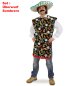Preview: Mexikanerset, 2-tlg., Überwurf und Sombrero, Kostümparty, Mottoparty, Fasching, Karneval, Gr. XL