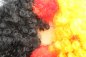 Preview: Perücke "FAN" Deutschland Afro Locken
