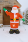 Preview: XXL Aufblasbarer Weihnachtsmann mit LED – 250 cm groß – Außen- & Innendeko Dekofigur Weihnachten