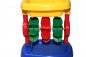 Preview: Sand- und Wassermühle mit 3 Rädern für Kinder, bunte Farben, Sandkastenzubehör