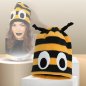 Preview: Mütze Biene Hummel Onesize Fleecemütze Accessoire Kostüm-Zubehör