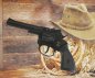 Preview: Revolver Rocky Spielzeugrevolver Cowboy Polizist Pistole Spielzeug Kinder
