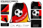 Preview: Deutschland Fan-Set mit Fischerhut & Turnbeutel – Schwarz Rot Gold Fanartikel für EM, WM, Stadion & Public Viewing