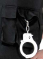 Preview: Kinderweste POLICE, Sicherheitsweste Polizei, Spiel-Weste, Fastnachts-Kostüm-Kinder, schwarze Weste, weiße Schrift, Verkleidung